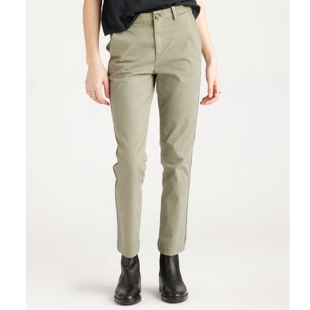 Quince Girlfriend Chinos 26 Olive